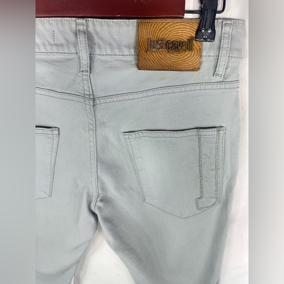 Just Cavalli light grey skinny jeans size 29 - Picture 6 of 9